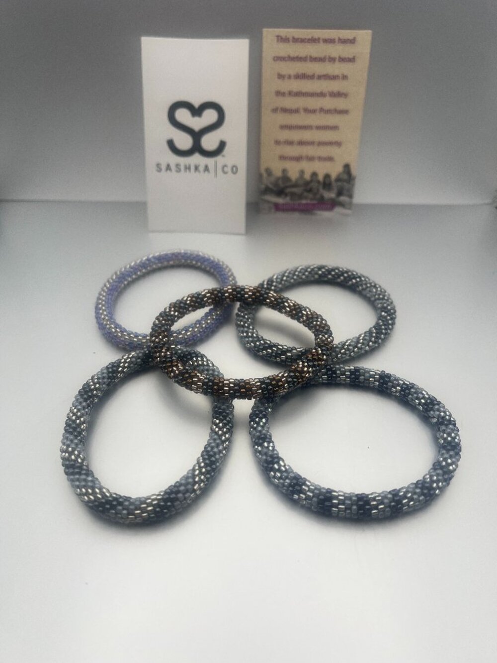 the Sashka Co. bracelets